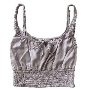 PURPLE CROP TOP